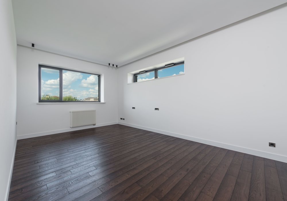 Clean empty apartment ready for a property handover